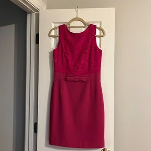 Pink cocktail dress